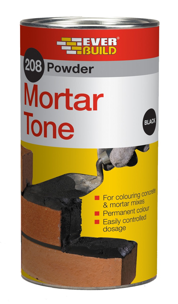 SikaEverbuild 208 Powder Mortar Tone Black 1kg [SIKPMTBK1]