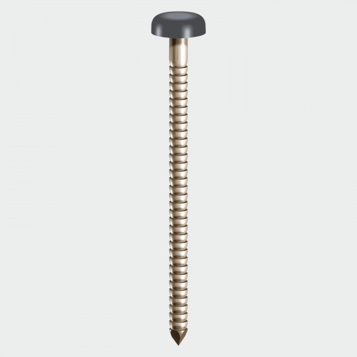 TIMCO PP40AG Polymer Head Pin A/Grey 40mm 250Pk  :PP40AG