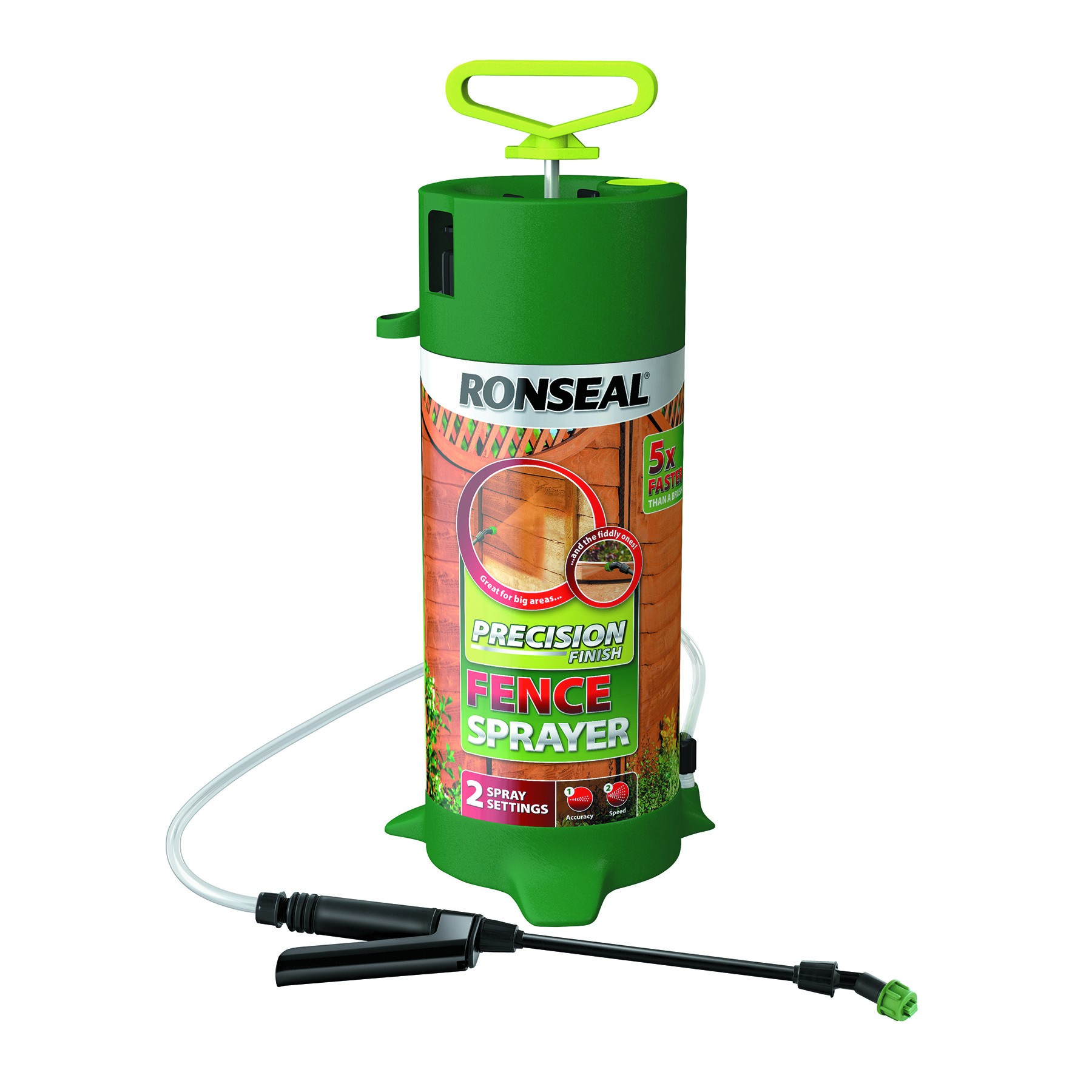 Sherwin Williams Ronseal Precision Finish Pump Fence Sprayer