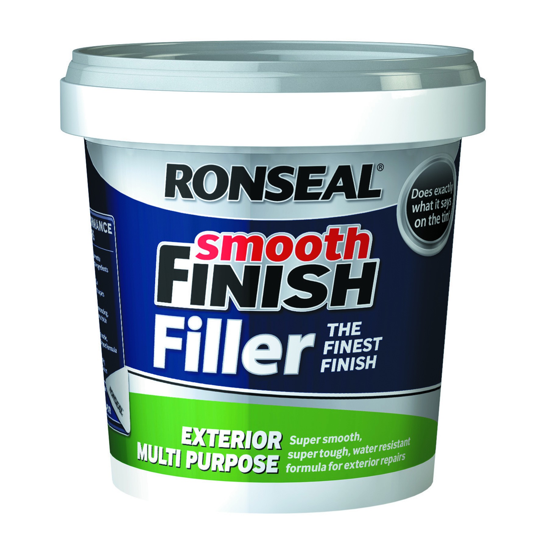 Ronseal Smooth Finish Exterior Wall Filler 1.2kg [RONS36562]