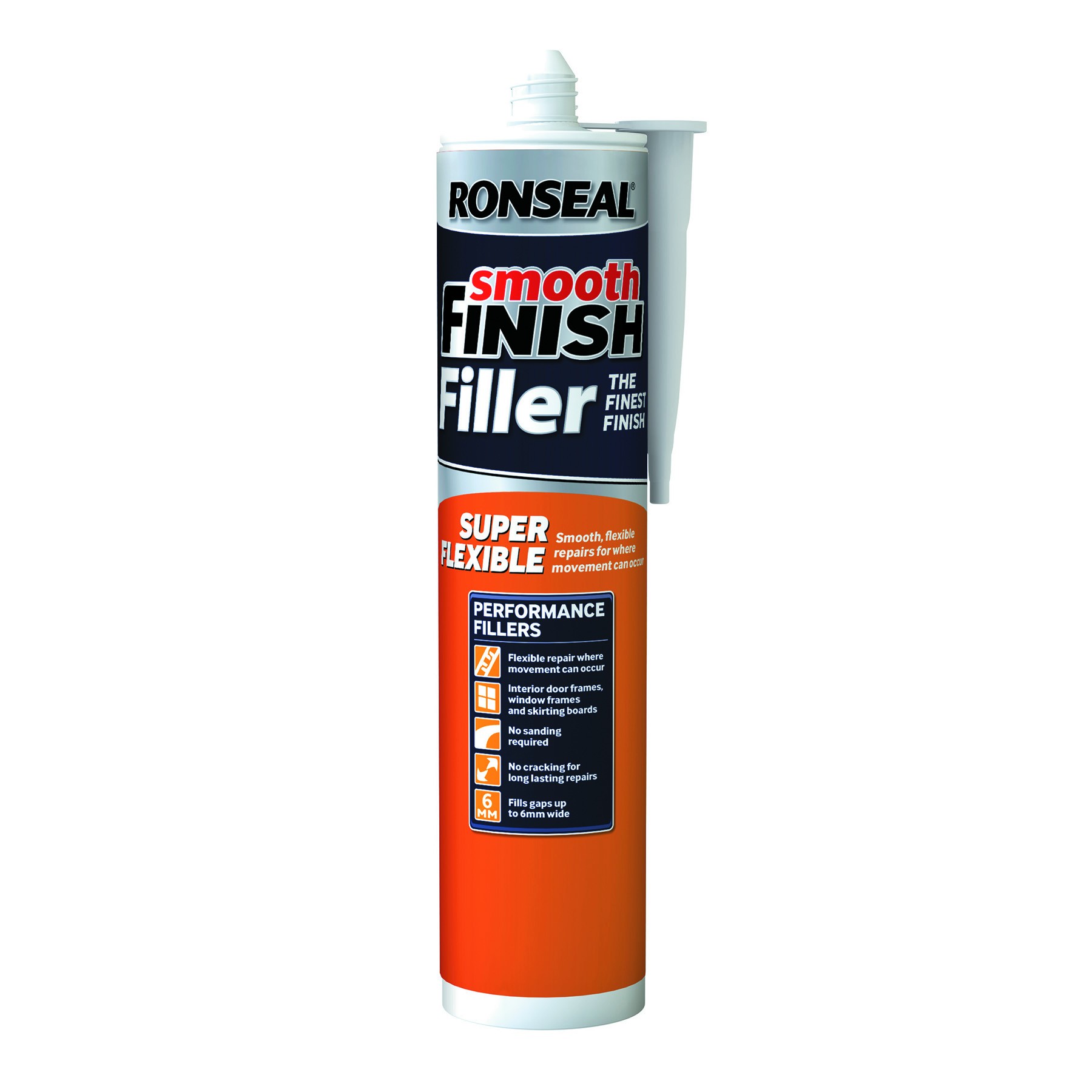 Ronseal Smooth Finish Super Flexible Wall Filler 330g [RONS36559]