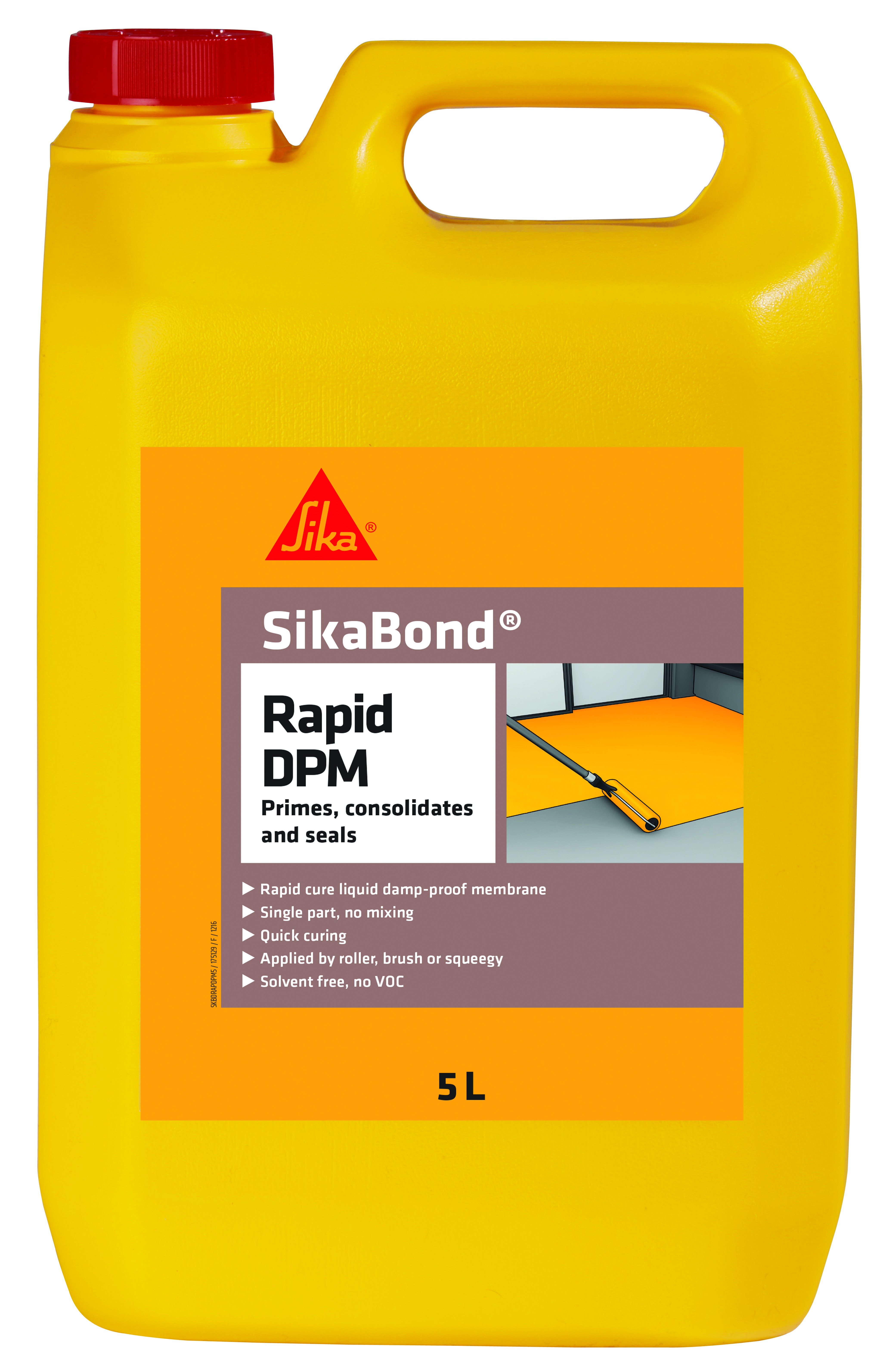SikaEverbuild SikaBond Rapid DPM 5L Brown [SEBDRAPDPM5]