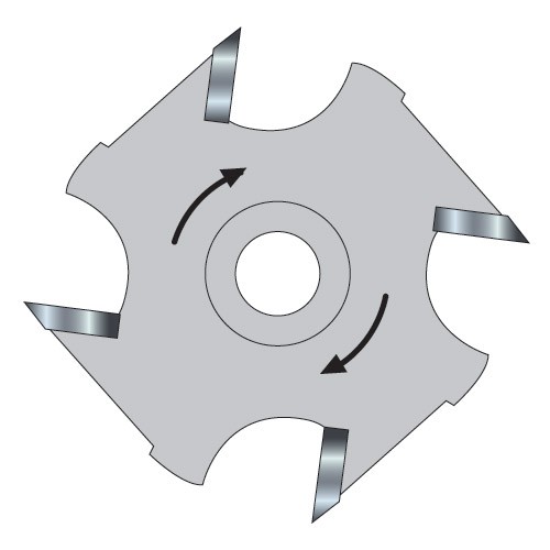 Trend 34/9TC  Slotter 2.5mm kerf M12mm bore  TR349TC