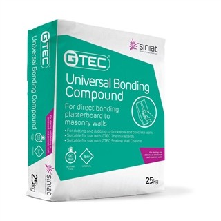 GTEC UNIVERSAL BONDING COMPOUND 25KG BAG  SMPBQAA