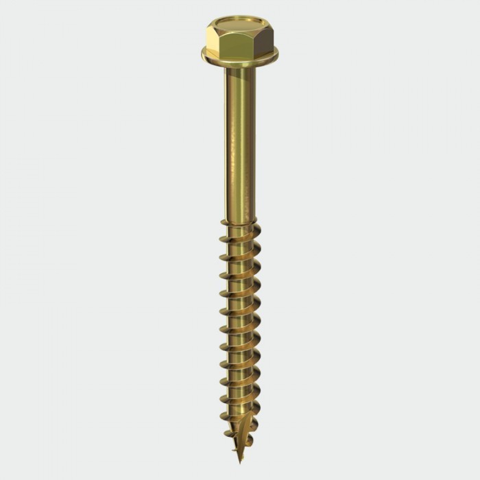 TIMco Solo Coach Screw 8.0x80mm ZYP -50Pk  TIM880SCSY