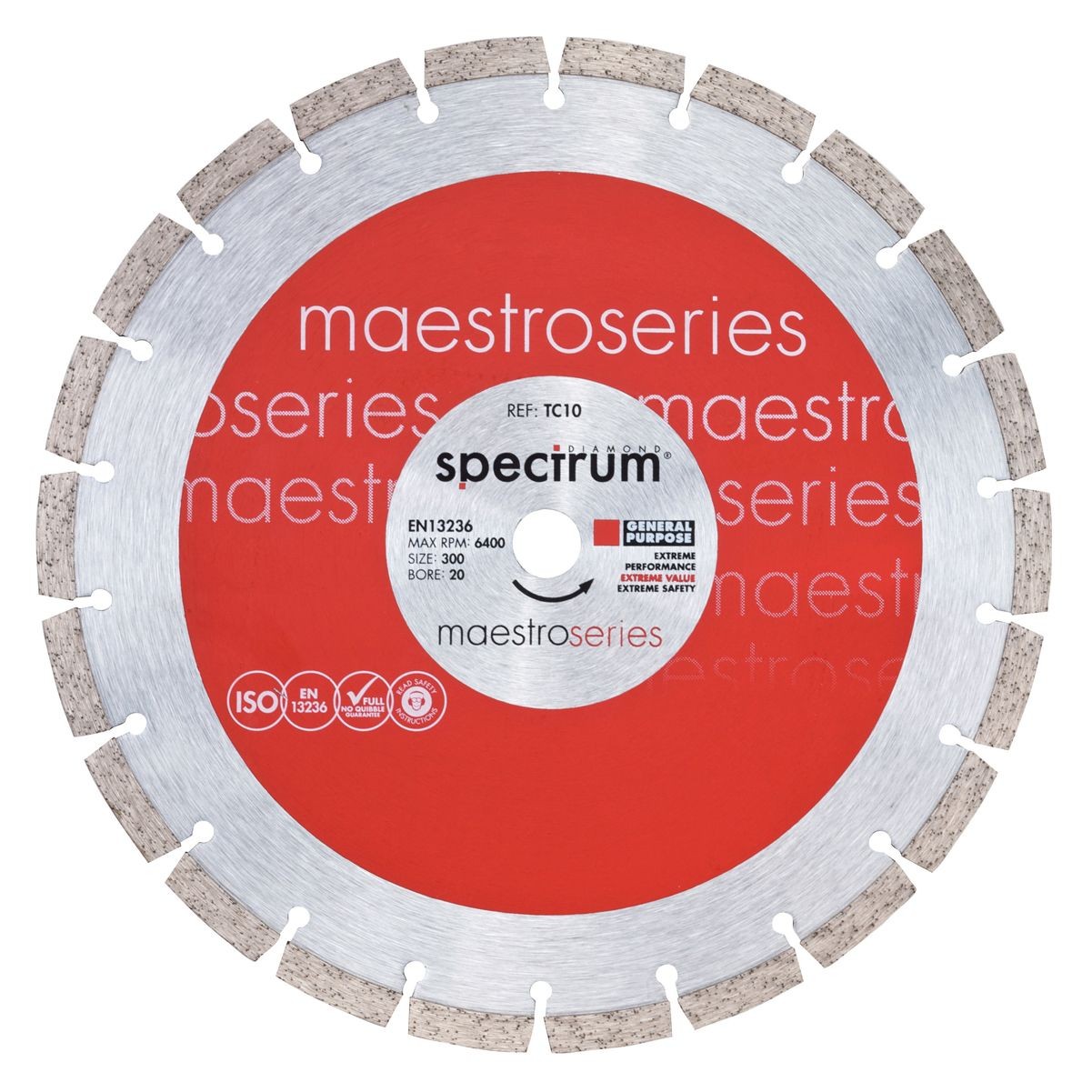 OX TOOLS - SPEC TEC10-300 20 Standard GP Diamond Blade  HILTEC1030020