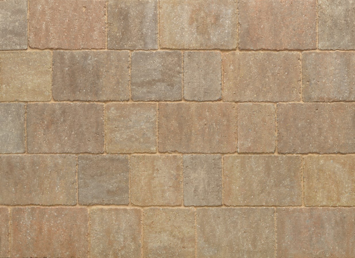 Stonemarket Trident Paviors 240 x 160 x 50mm (Large) Forest Blend [KP333227K]
