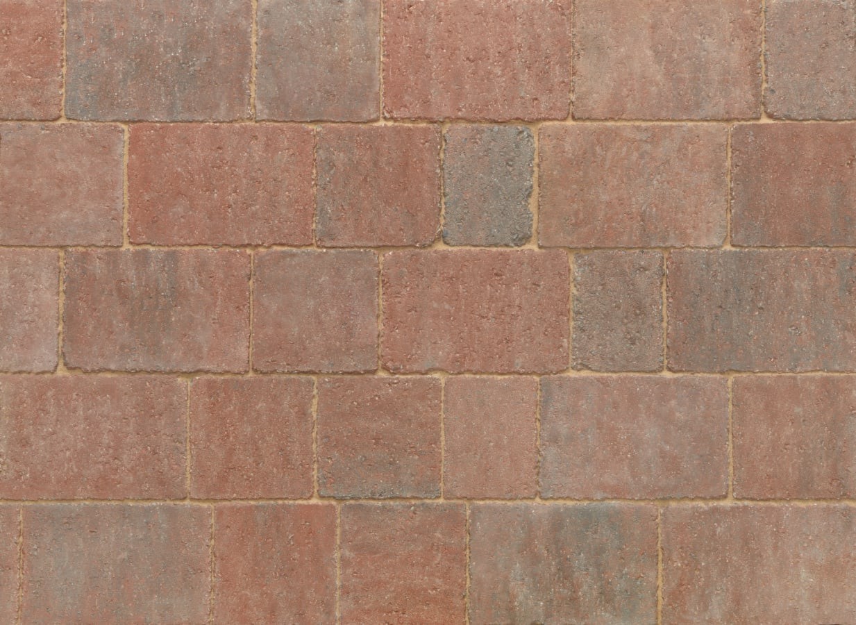Stonemarket Trident Paviors 160 x 160 x 50mm (Medium) Sierra [KP331826K]