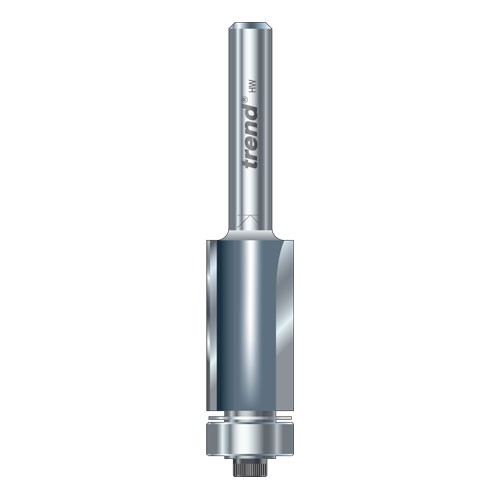 Trend 46/212X1/2TC  Guided trimmer 19.1 mm dia 50mm length shank 1/2"  TR46212X12TC