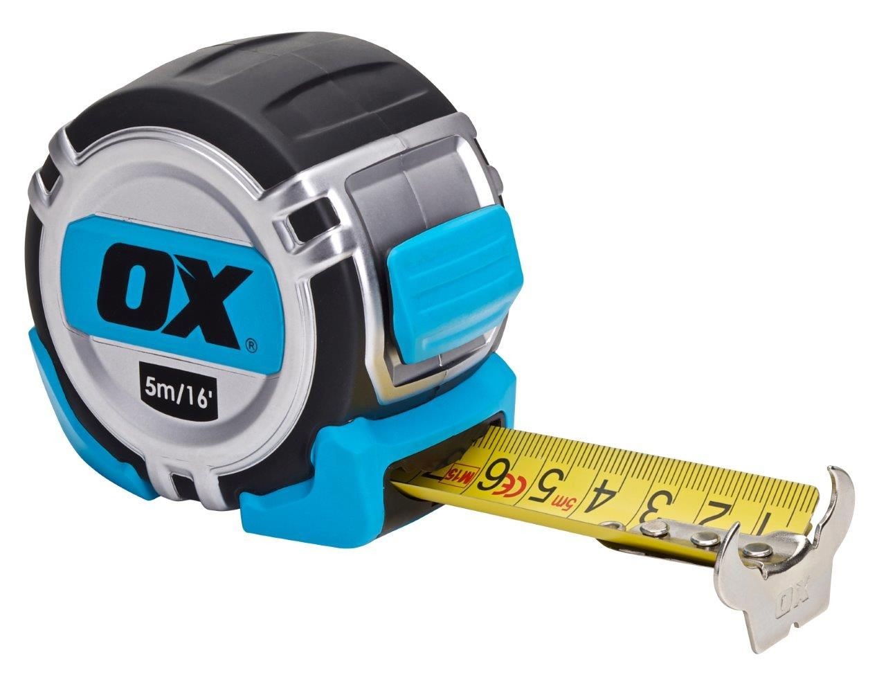 OX TOOLS - OX Pro Metric Imperial Tape Measure 5Mtr  HILOXP028705