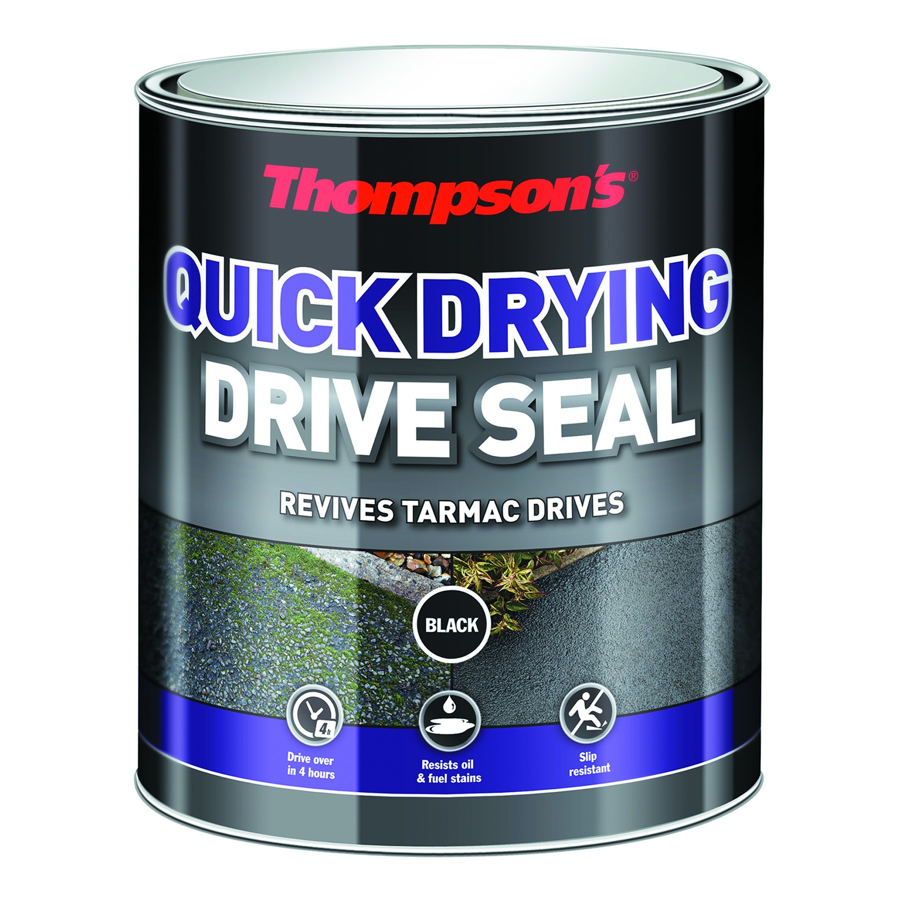 Thompsons Quick Dry Drive Seal 5L Black [MPPR30330]