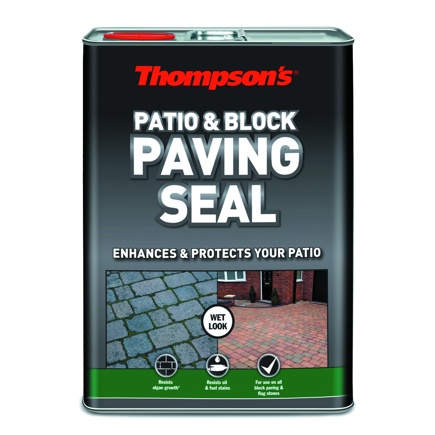 Thompsons Patio & Block Paving Seal 5L Wet Look Finish