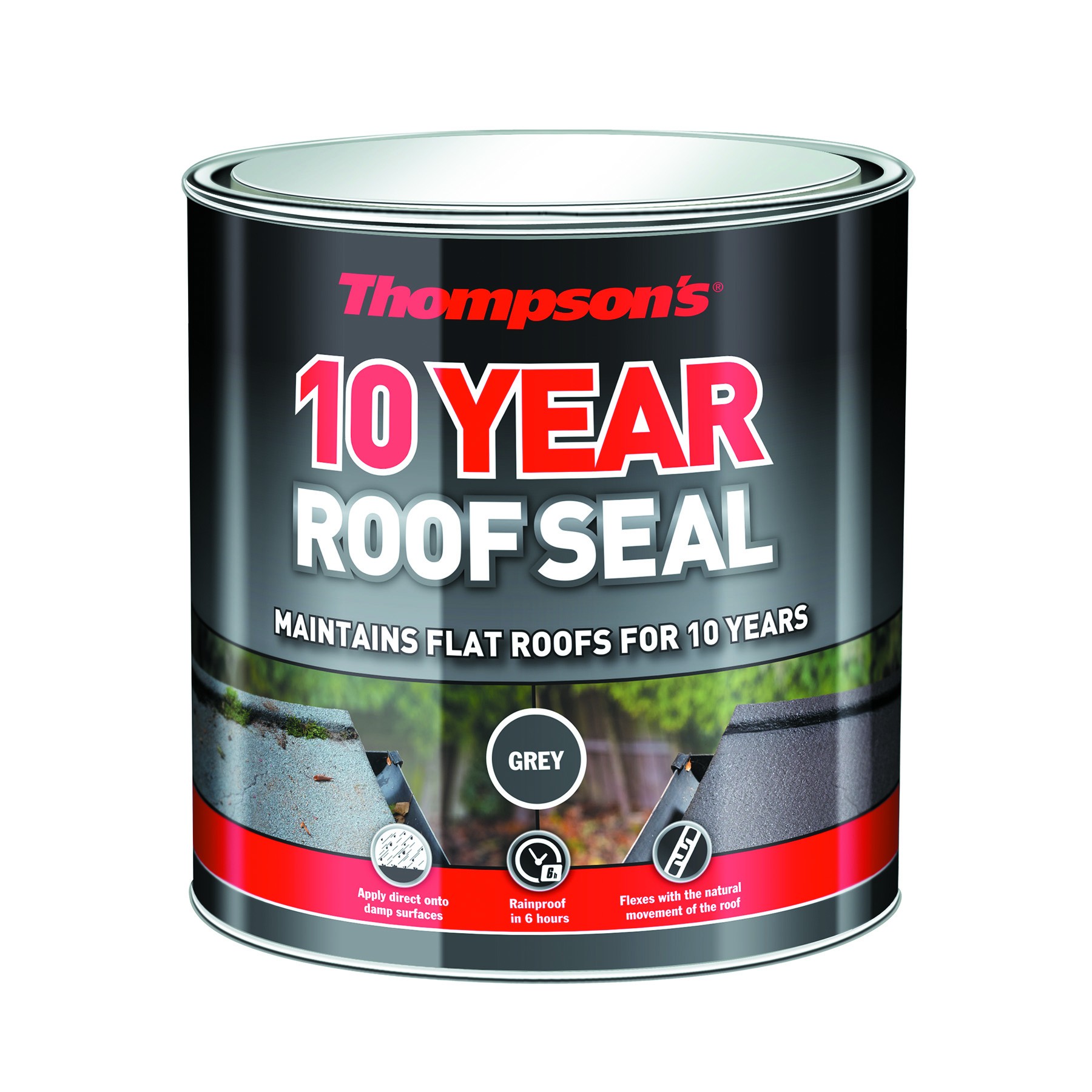 Thompsons 10 Year Roof Seal 1L Grey [MPPRTRA]