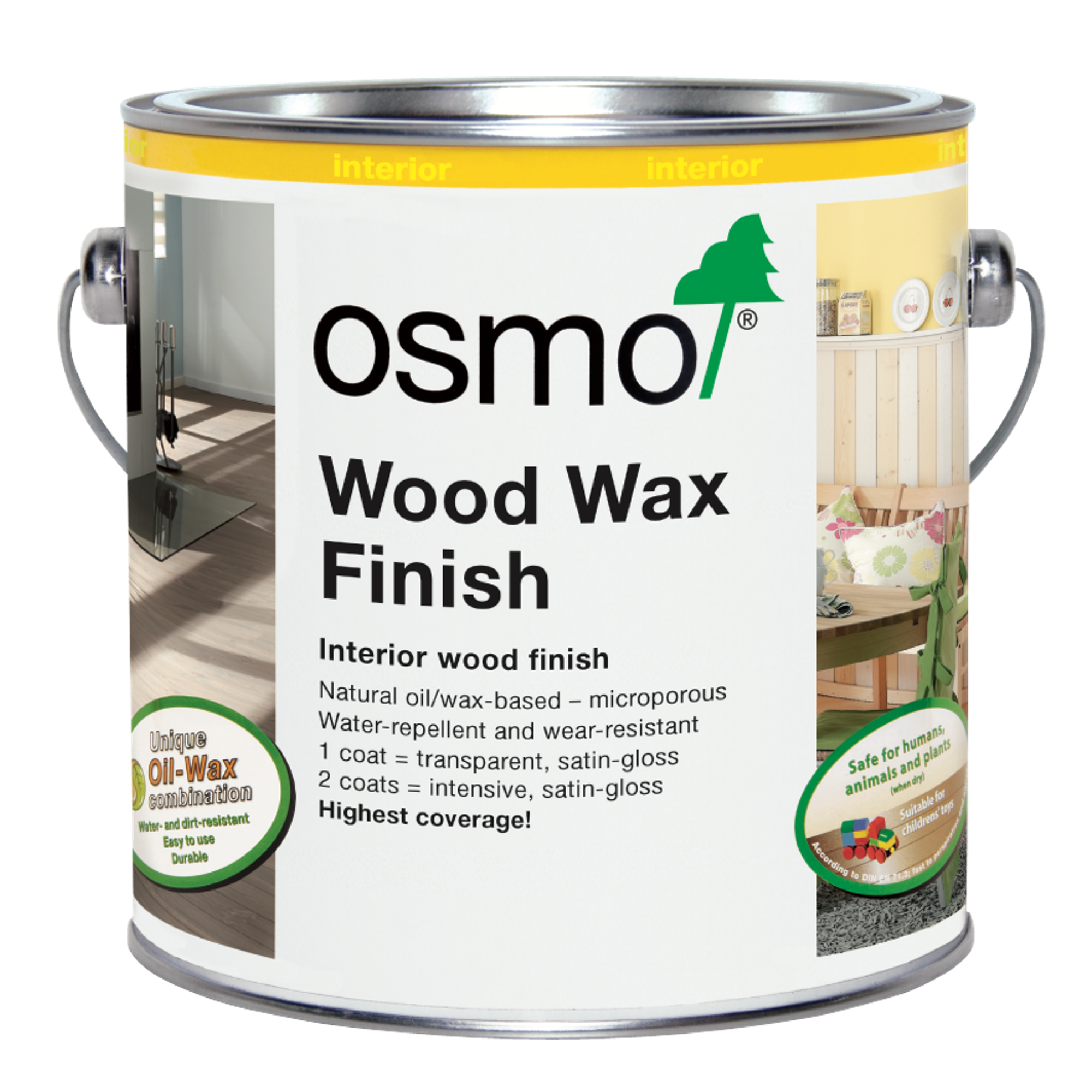 OSMO Wood Wax Finish Extra Thin 750ml (OSM1101C)