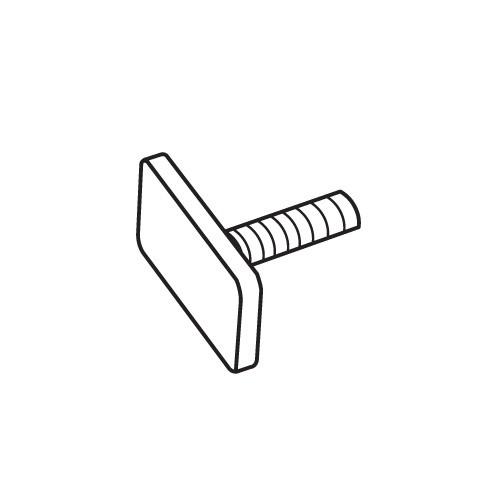 Trend WP-HJ/C/09  T bolt M6 x 31mm RH H/JIG/C  TRWPHJC09