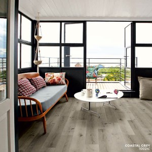 Ibrido Icona Plank Wood Flooring 1220x182x6.5mm - Coastal Grey  1002IC