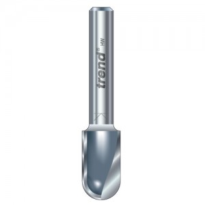 Trend 12/5X1/4TC  Radius cutter 5mm radius shank 1/4"  TR125X14TC