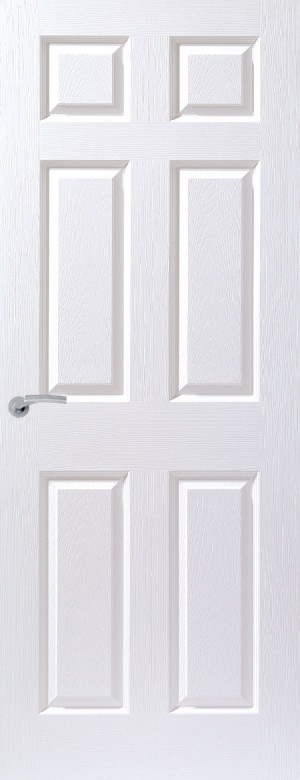 Premdor 6 Panel Textured Internal Door (2040x826x35mm)