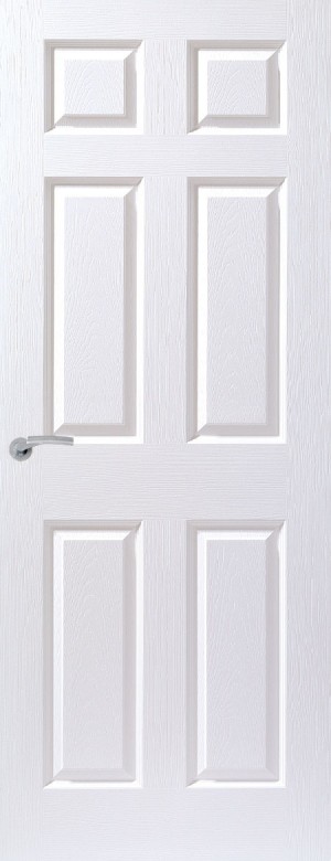 Premdor 6 Panel Textured Internal Door (1981x533x35mm)