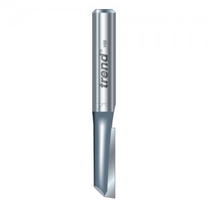 Trend 2/6X1/4TC  Single flute cutter 6.3 mm diameter OL 50mm C  19mm  TR26X14TC