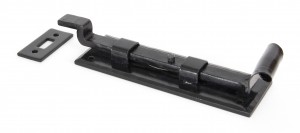 ANVIL - Black 6" Cranked Door Bolt  Anvil33016