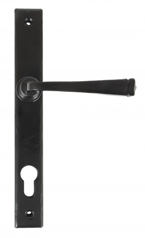 ANVIL - Avon Slimline Lever Espag. Lock Set - Black  Anvil33033