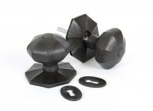 ANVIL - Beeswax Octagonal Mortice/Rim Knob Set - Large  Anvil33064