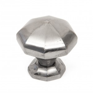 ANVIL - Natural Smooth Octagonal Cabinet Knobs - Large  Anvil33367