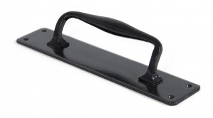 ANVIL - Black Pull Handle on Backplate  Anvil33466