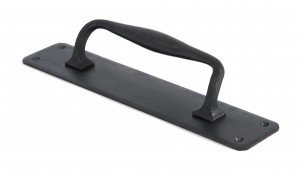 ANVIL - Beeswax Pull Handle on Backplate  Anvil33479