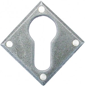 ANVIL - Pewter Diamond Euro Escutcheon  Anvil33622