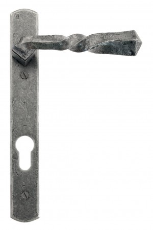 ANVIL - Pewter Narrow Lever Espag. Lock Set  Anvil33633