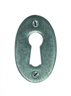 ANVIL - Pewter Oval Escutcheon  Anvil33665