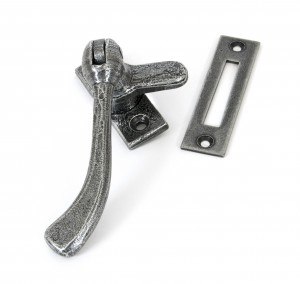 ANVIL - Pewter Handmade Peardrop Fastener  Anvil33668