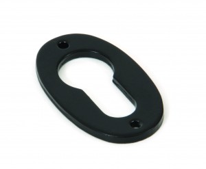 ANVIL - Black Oval Euro Escutcheon  Anvil33830