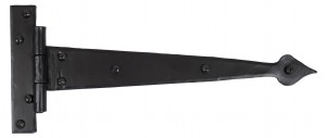 ANVIL - Black 12'' Arrow Head T Hinge (pair)  Anvil33973