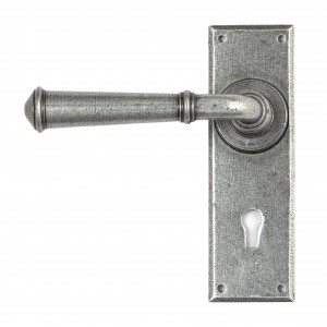 ANVIL - Pewter Regency Lever Lock set  Anvil45125