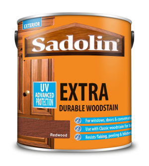 Sadolin Extra Durable Woodstain Redwood 2.5L [MPPSSUO]  5012989