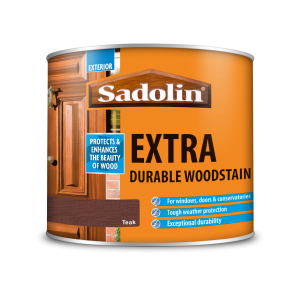 Sadolin Extra Durable Woodstain Teak 500ml [MPPSSUA]  5028533
