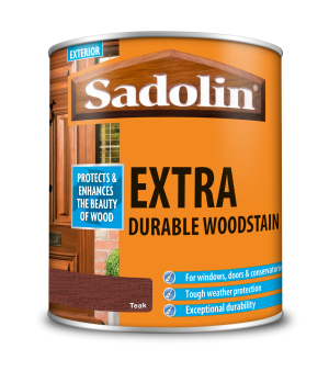 Sadolin Extra Durable Woodstain Teak 1L [MPPSSUB]  5028534