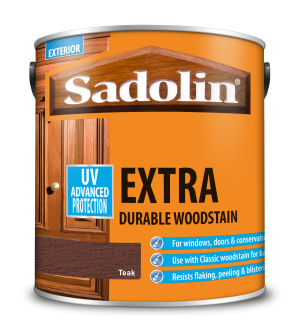 Sadolin Extra Durable Woodstain Teak 2.5L [MPPSSUC]  5028535