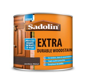 Sadolin Extra Durable Woodstain Jacobean Walnut 500ml [MPPSSUE]  5028538