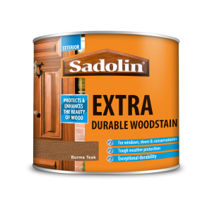 Sadolin Extra Durable Woodstain Burma Teak 500ml [MPPSSUU]  5028550