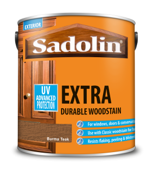 Sadolin Extra Durable Woodstain Burma Teak 2.5L [MPPSSUW]  5028552