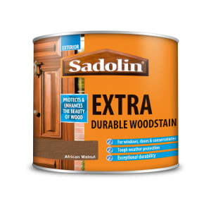Sadolin Extra Durable Woodstain African Walnut 500ml [MPPSSUY]  5028554