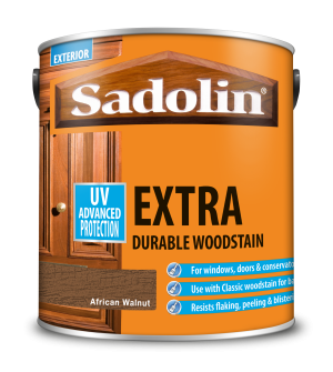 Sadolin Extra Durable Woodstain African Walnut 2.5L [MPPSSV0]  5028556