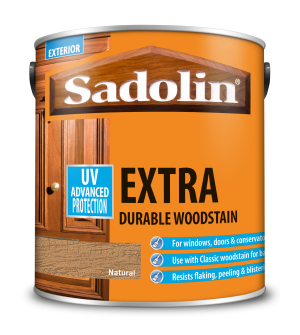 Sadolin Extra Durable Woodstain Natural 2.5L [MPPSSVL]  5028579