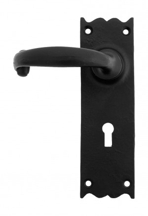 ANVIL - Black Cottage Lever Lock Set  Anvil73106