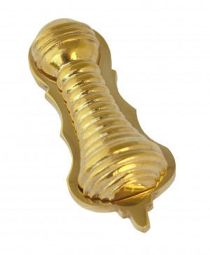 ANVIL - Polished Brass Beehive Escutcheon  Anvil83554