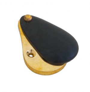 ANVIL - Ebony Plain Escutcheon  Anvil83559